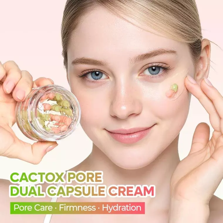 Dr. Melaxin Cactox Pore Relief Dual Capsule Cream (65gm)