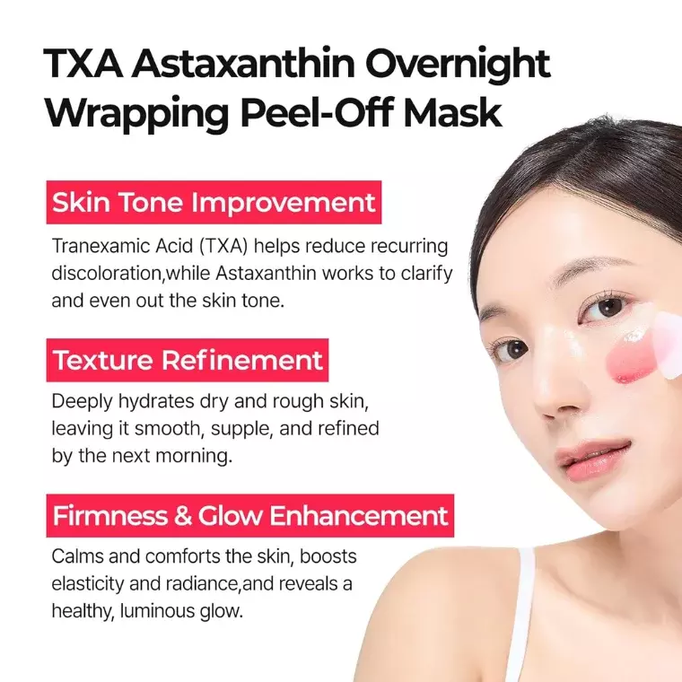 Dr. Melaxin TX Astaxanthin Overnight Wrapping Mask (80ml)
