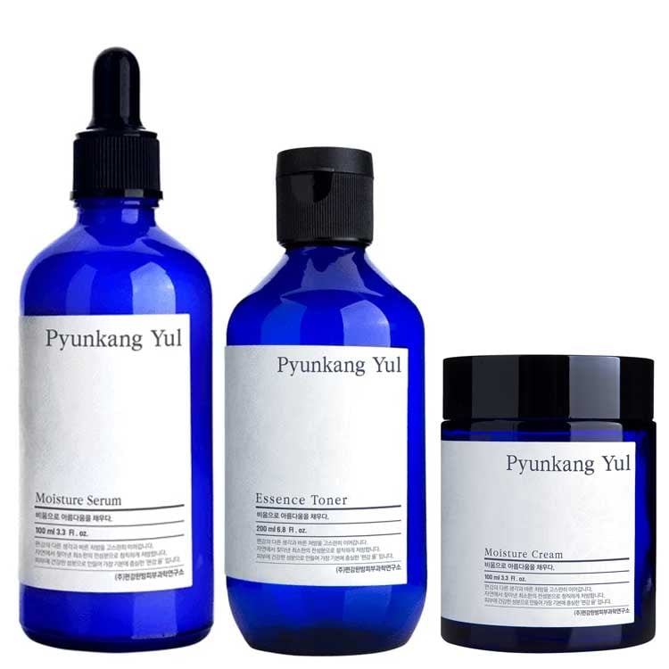 Pyunkang Yul Pyunkang Yul Moisture 3pcs Bundle Set (Serum, Essence Toner, Cream)