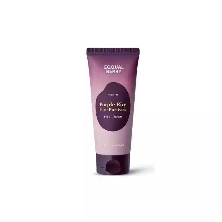Eqqualberry Purple Rice Pore Purifying Pack Cleanser (130gm)