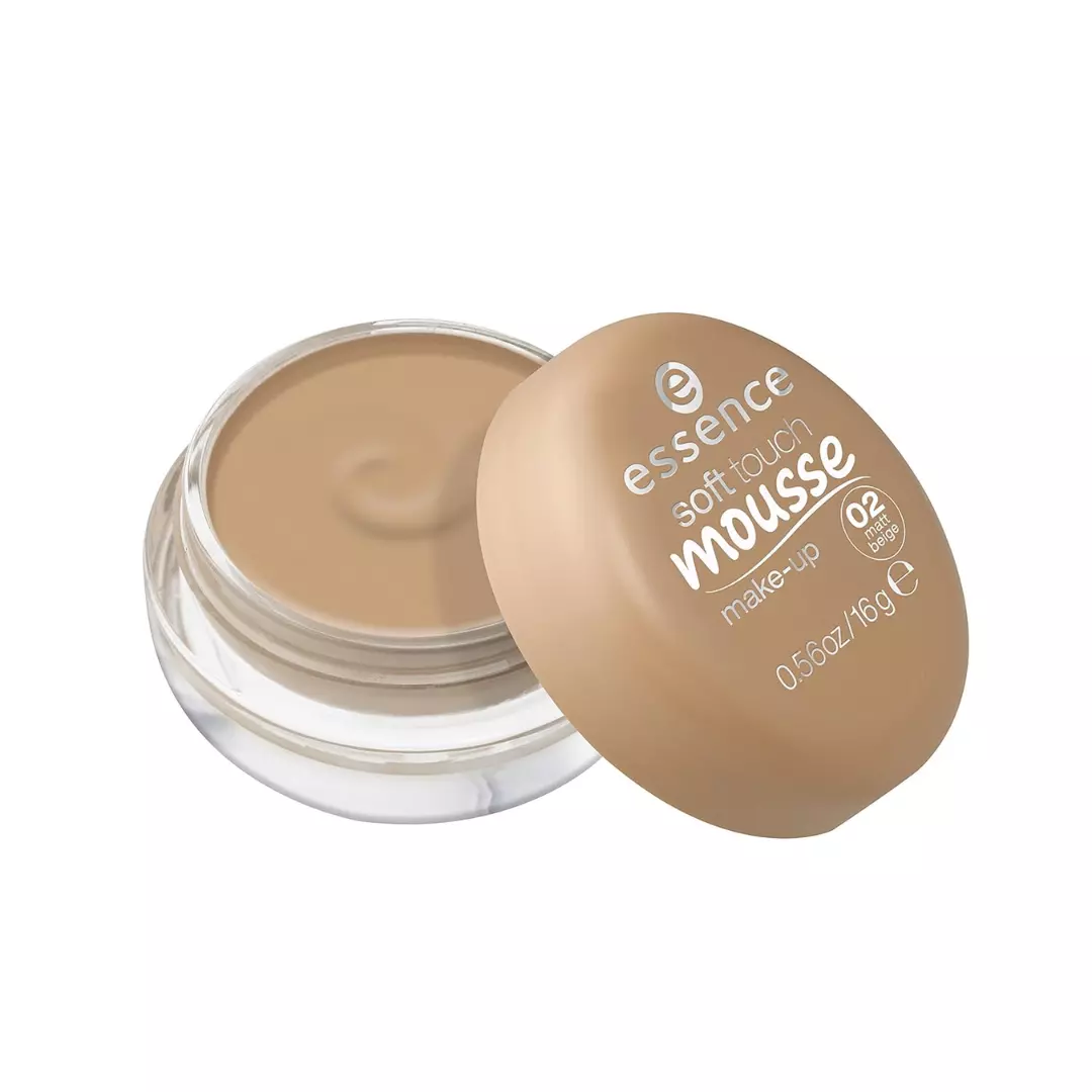 Essence Soft Touch Mousse Make-Up – 02 Matt Beige (16g)