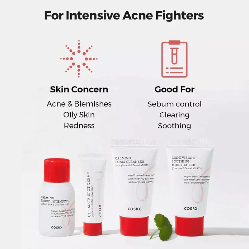 Cosrx Acne Hero Kit-Mild (75g)