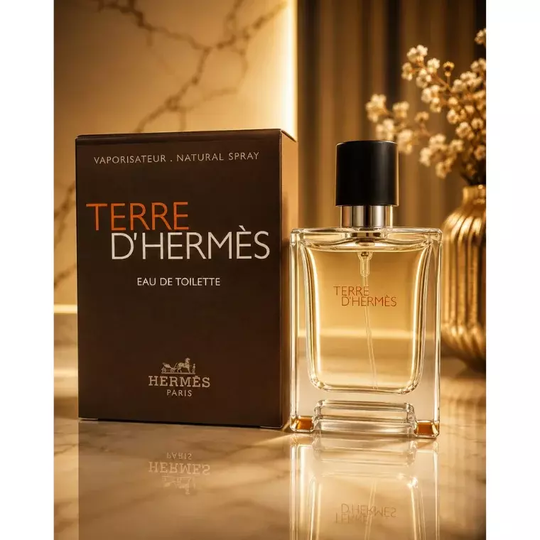 Hermes Terre d' EDT Spray Fragrances For Men's (12.5ml)