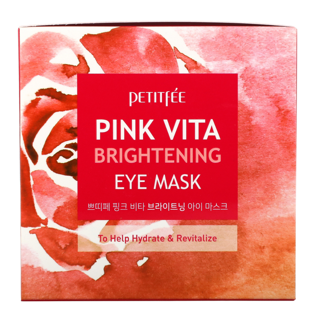 Petitfee Pink Vita Brightening Eye Mask