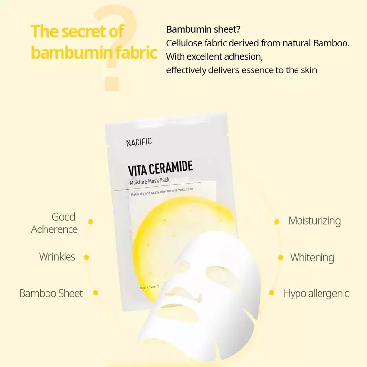 Nacific Vita Ceramide Moisture Mask Pack (30g)