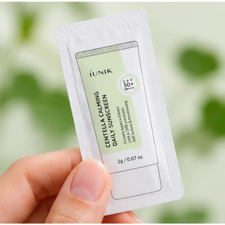 iUNIK Centella Calming Daily Sunscreen Sachet (2gm)