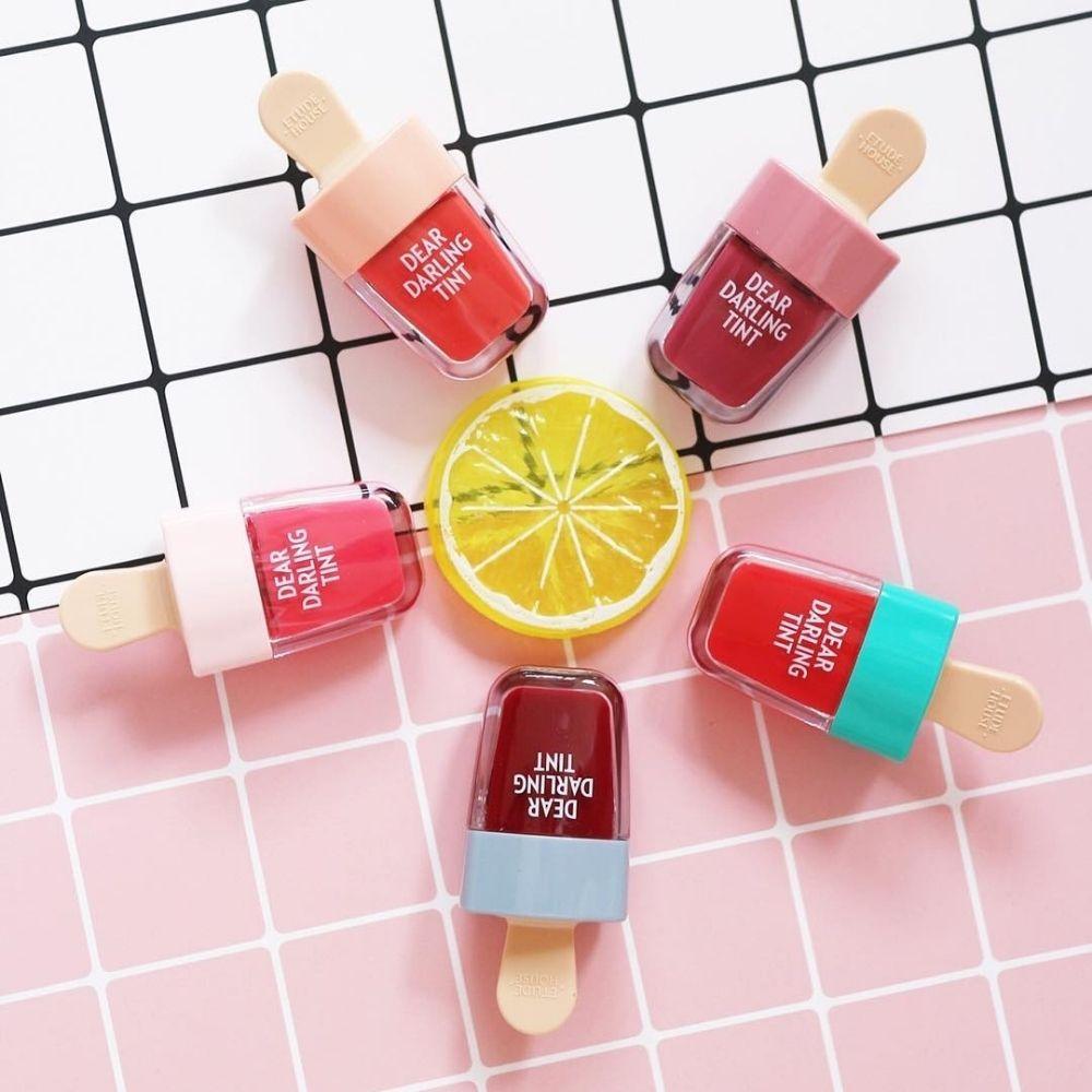 Etude House Dear Darling Water Gel Tint Ice Cream #OR205 Apricot Red