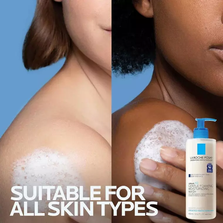 La Roche-Posay Lipikar AP+ Gentle Foaming Moisturizing Wash (400ml)