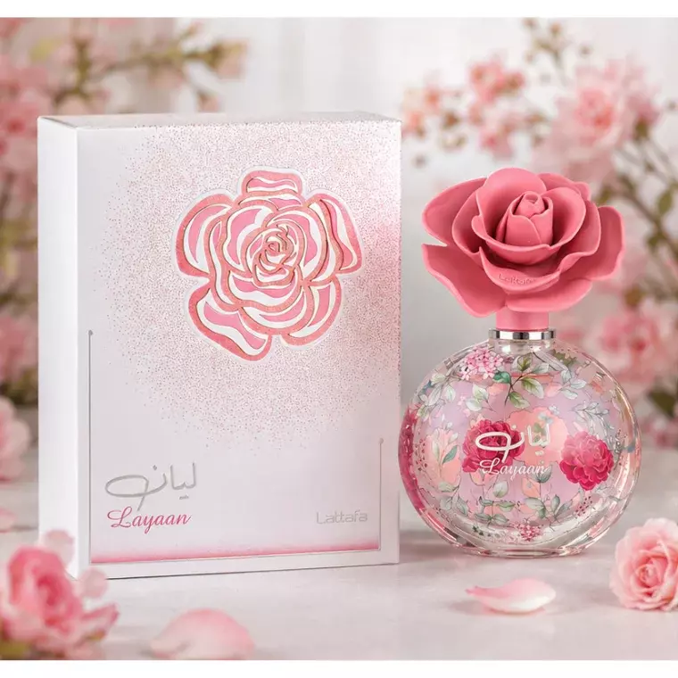 Lattafa Layaan EDP Spray Fragrances For Ladies (75ml)