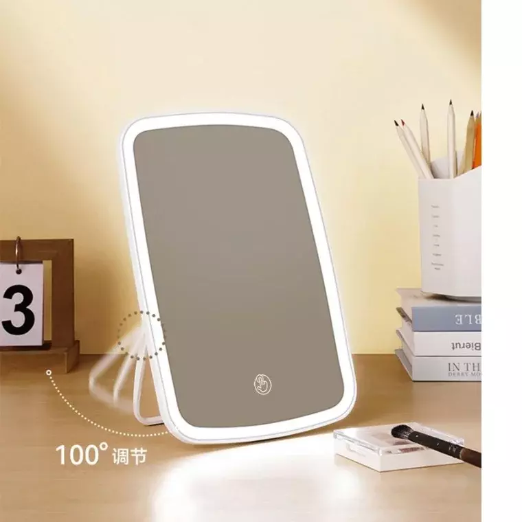 Blink Desktop Led Mirror #Pink