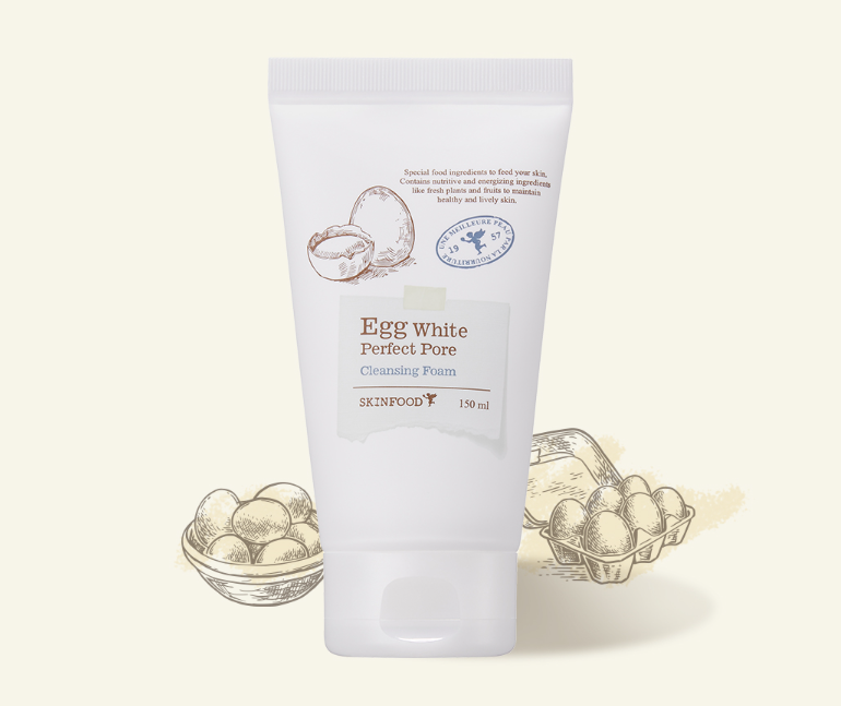 Skinfood Egg White Perfect Pore Cleansing Foam