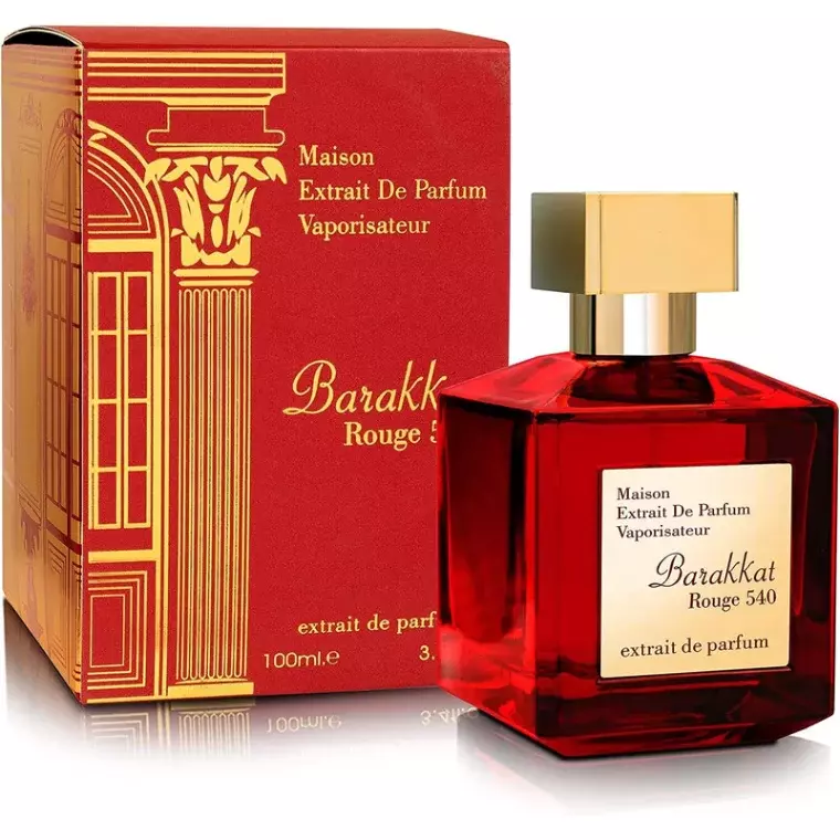 Maison Alhambra Fragrance World Barakkat Rouge 540 Extrait de Parfum For Unisex (100ml)