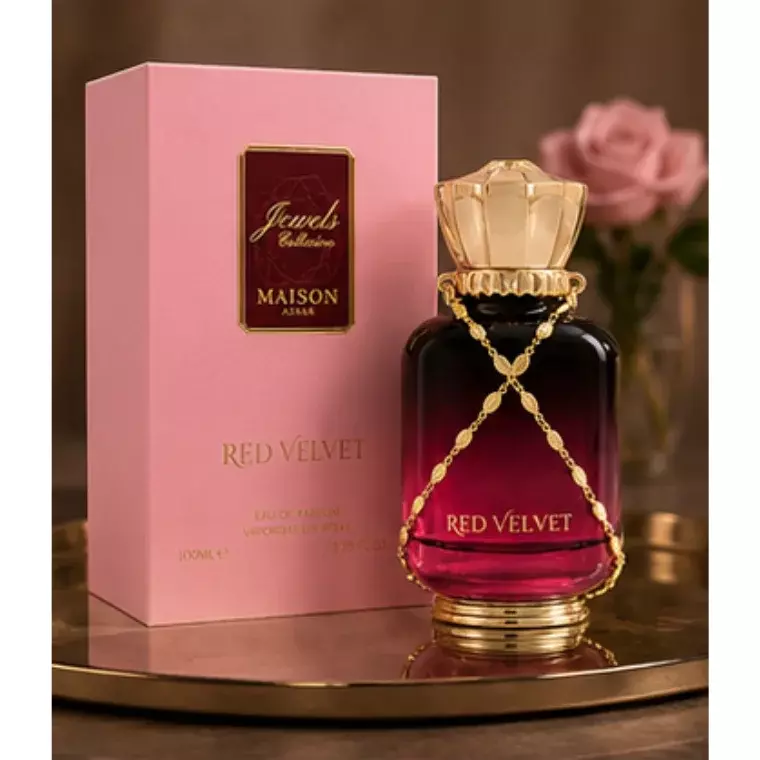 Maison Asrar Red Velvet EDP Spray Fragrances For Unisex (100ml)