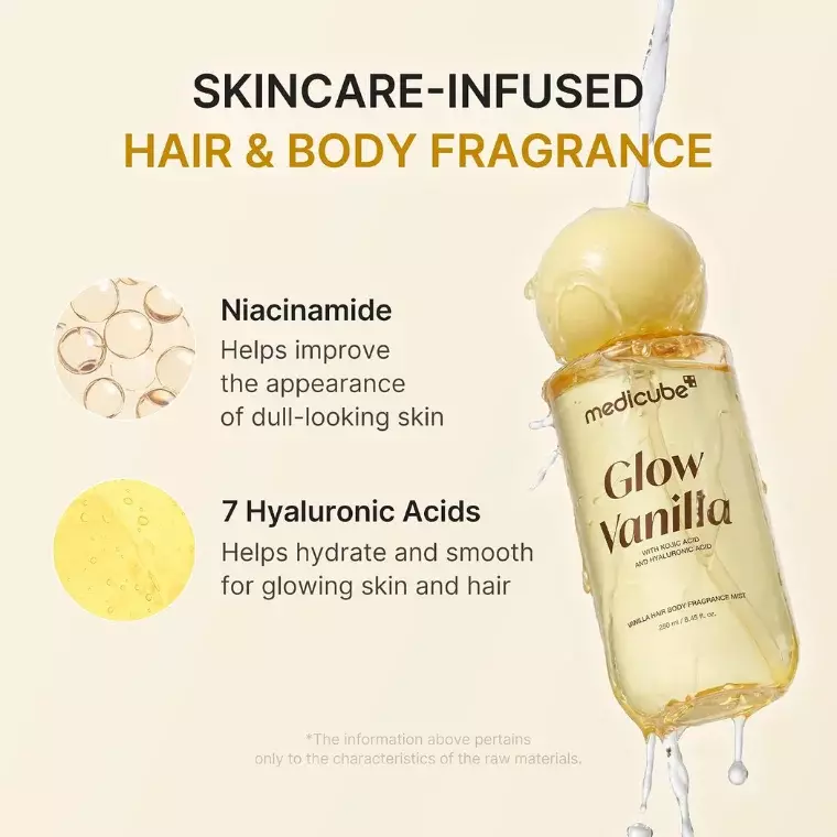 Medicube Glow Vanilla Hair & Body Fragrance Mist (100ml)