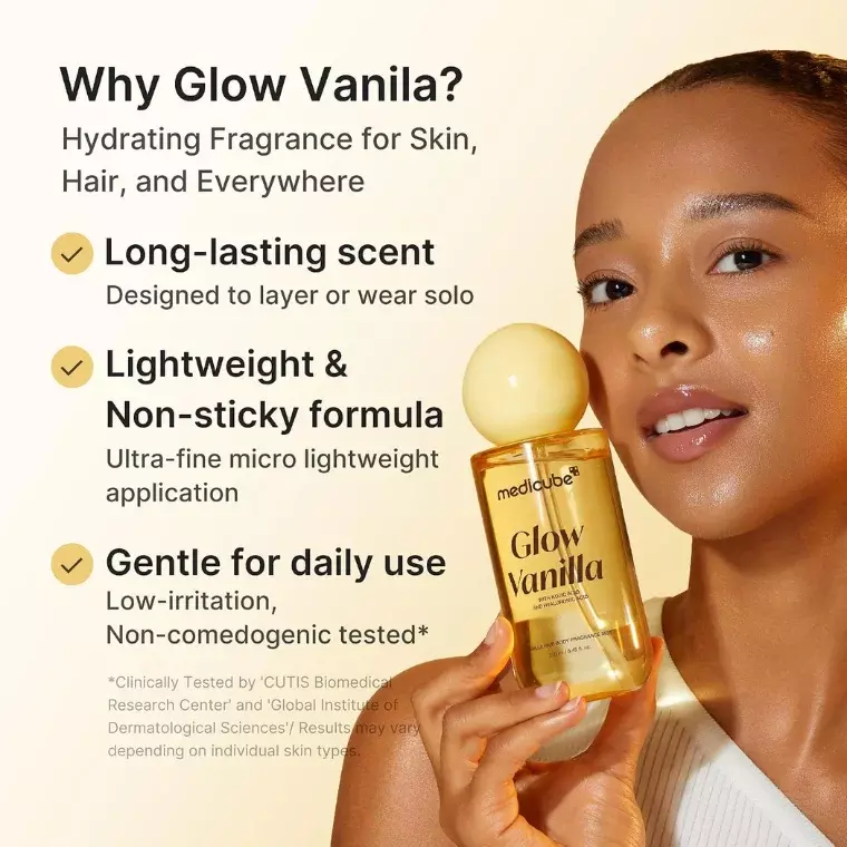 Medicube Glow Vanilla Hair & Body Fragrance Mist (100ml)