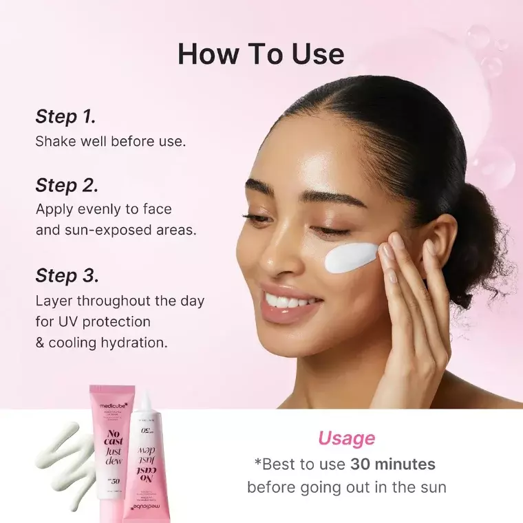 Medicube PDRN Hydrating UV Serum SPF 50 (50ml)