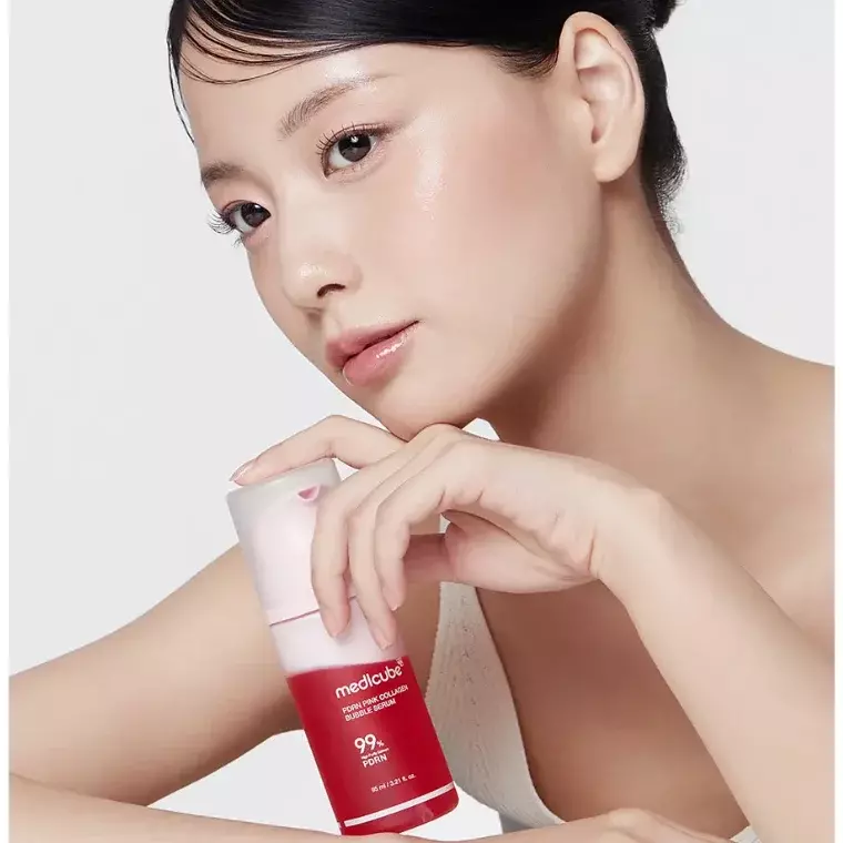 Medicube PDRN Pink Collagen Bubble Serum (95ml)