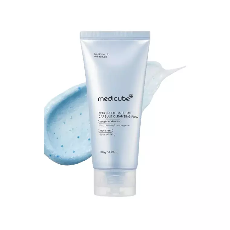 Medicube Zero Pore SA Clear Capsule Cleansing Foam (120gm)