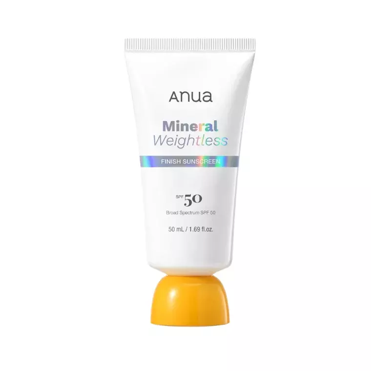 ANUA Mineral Weightless Finish Sunscreen SPF50+ (50ml)