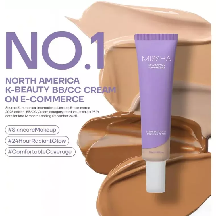 Missha M Perfect Cover Serum BB Cream Pro spf 50++#19 Ivory (20ml)
