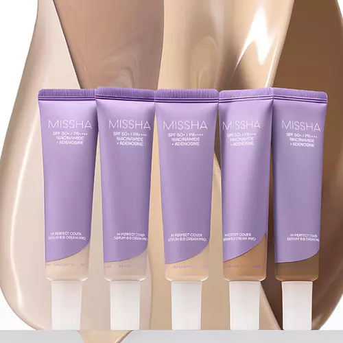 Missha M Perfect Cover Serum BB Cream Pro spf 50++#25 Warm Beige (20ml)