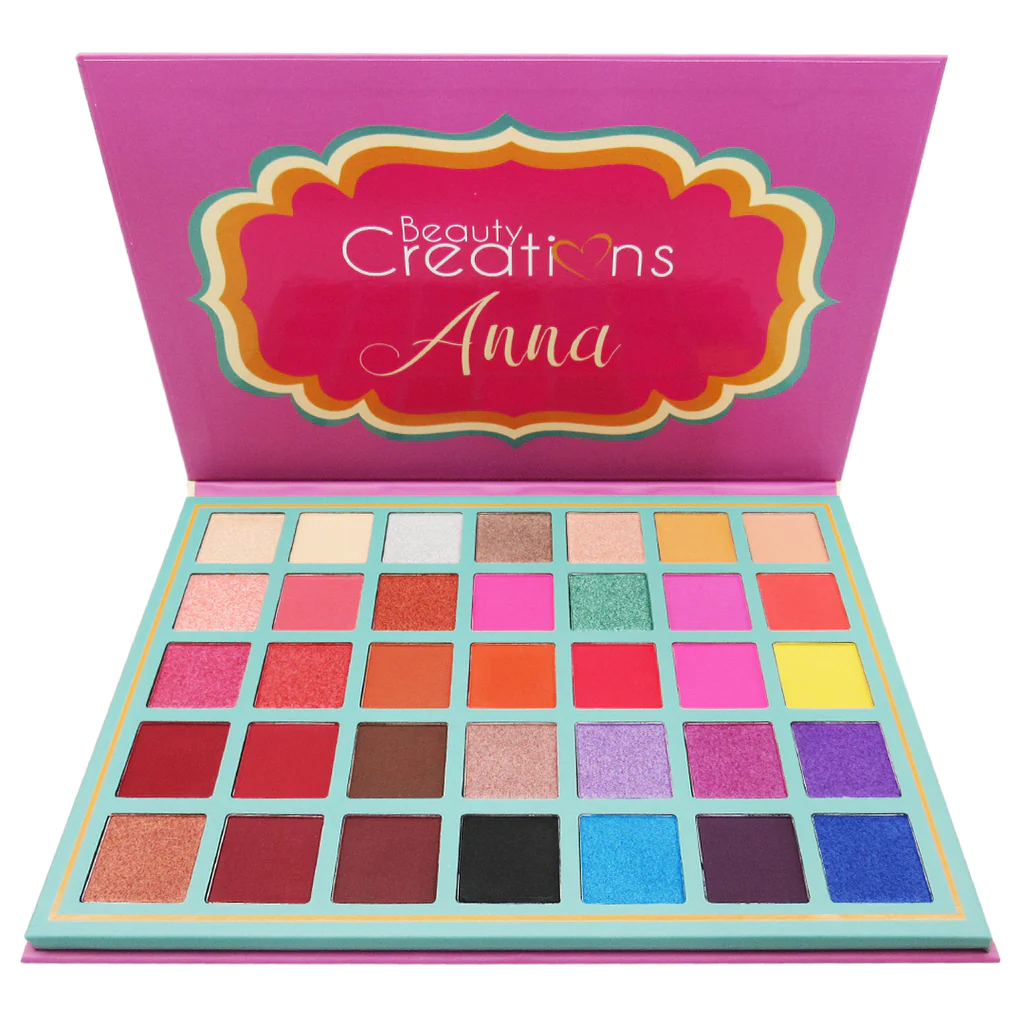 Beauty Creations 35 Color Pro Eyeshadow Palette 6 Styles - ANA (56.2g)