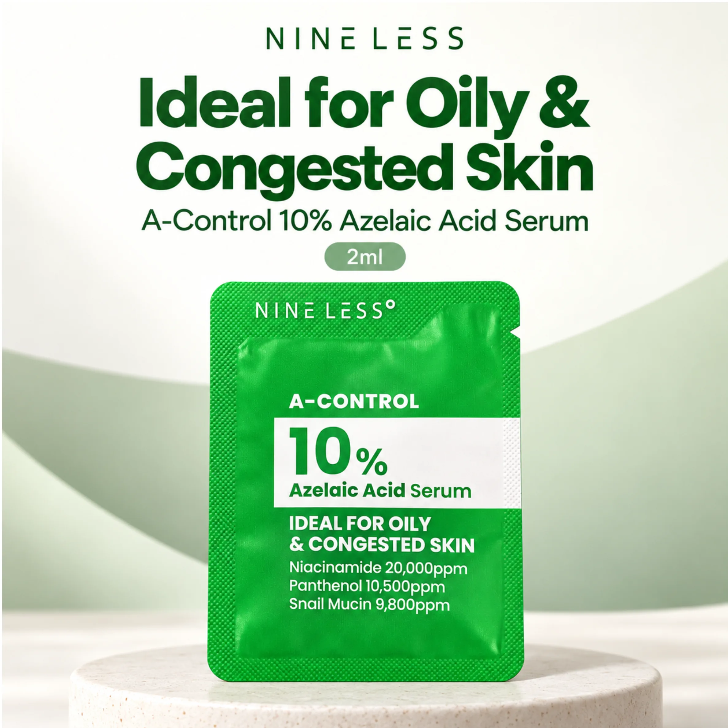 NINELESS A-Control 10% Azelaic Acid Serum (2ml)