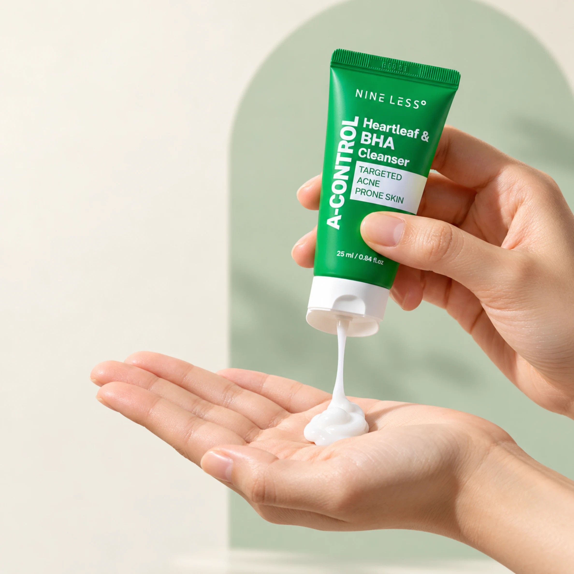 NINELESS A Control Heartleaf & BHA Cleanser (25ml)