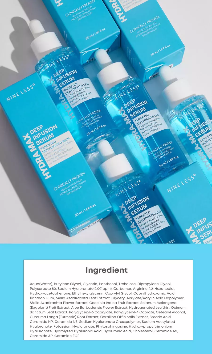 NINELESS Hydra-Max Deep Infusion Serum (50ml)