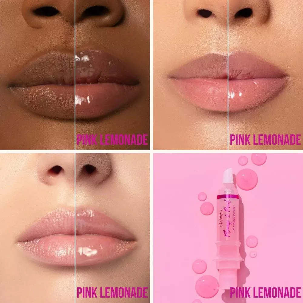 Beauty Creations Plump & Pout Gloss - PINK LEMONADE (6ml)