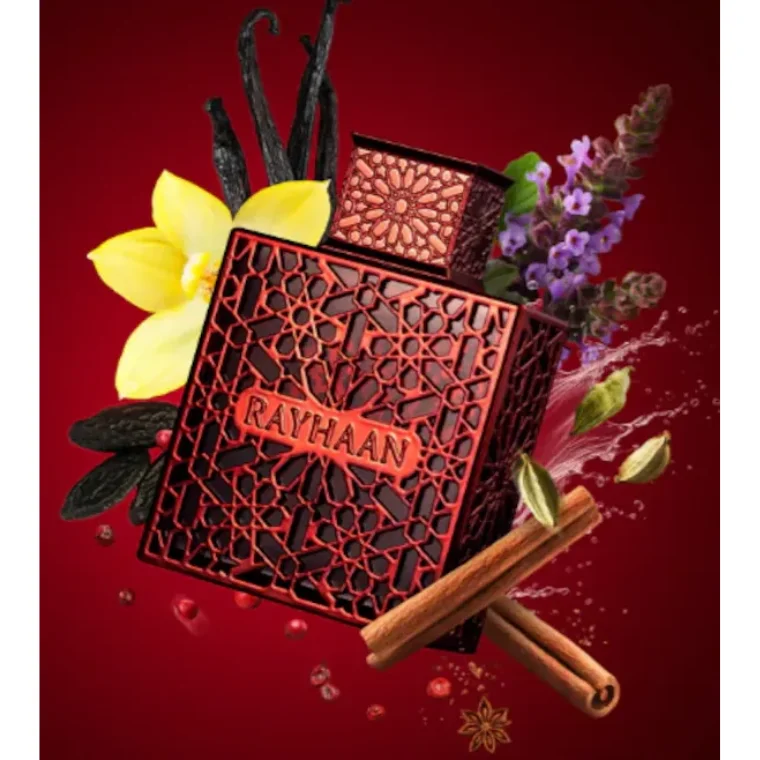  Rayhaan Crimson Eau de Parfum Fragrances For Men (100ml)