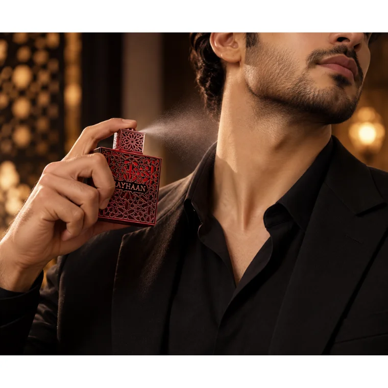  Rayhaan Crimson Eau de Parfum Fragrances For Men (100ml)