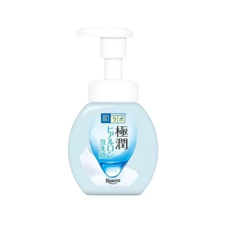 Rohto Hada Labo Gokujyun Hyaluronic Acid Foaming Cleanser (160ml)