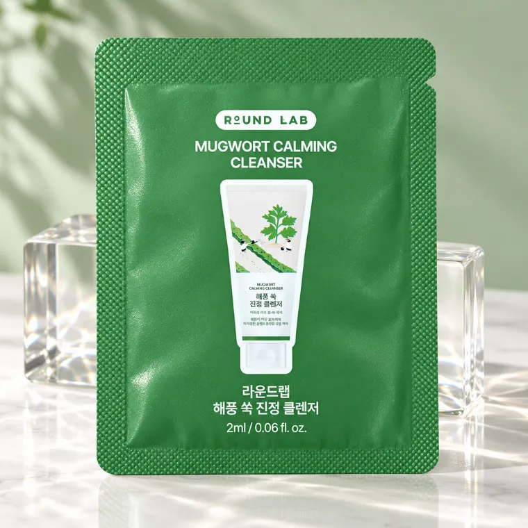 ROUND LAB Mugwort Calming Cleanser (2ml)