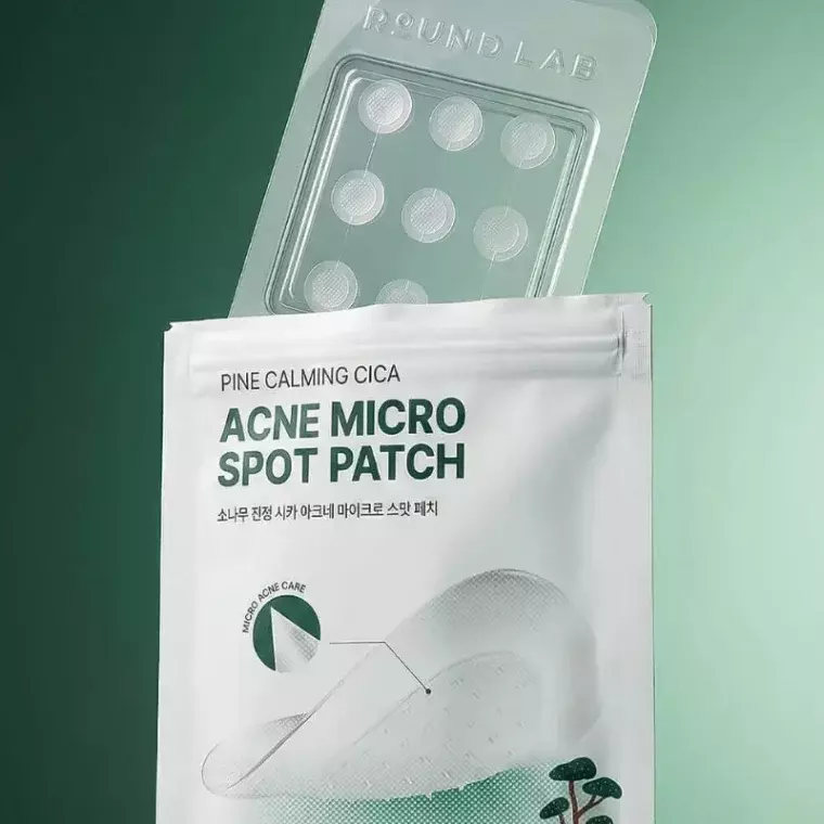 Round Lab Pine Calming Cica Acne Micro Spot Patch (9patches)