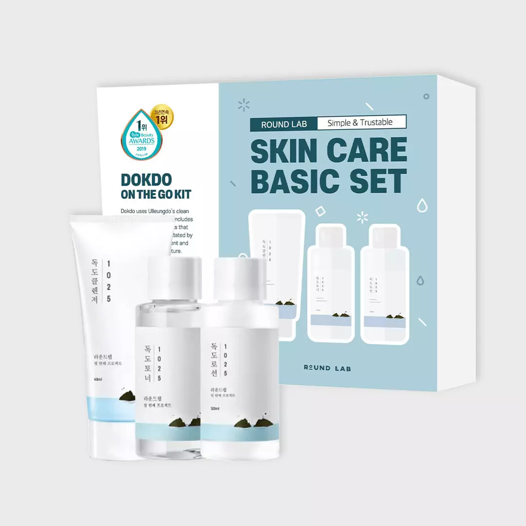 Round Lab 1025 Dokdo On The Skin Care Basic Set