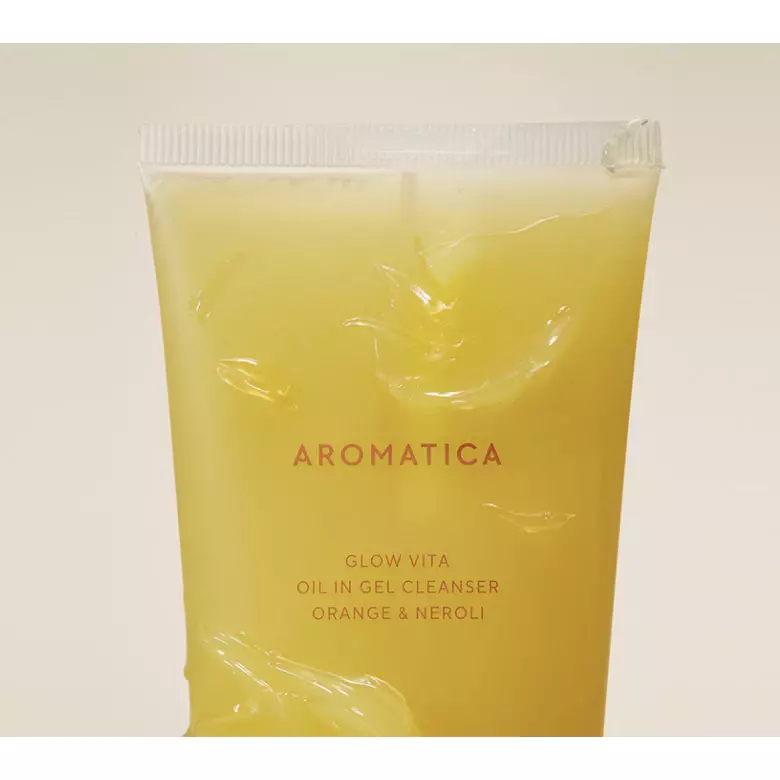 Aromatica Glow Vita In Gel Cleanser Orange & Neroli (150ml)(EXP-09-2026)