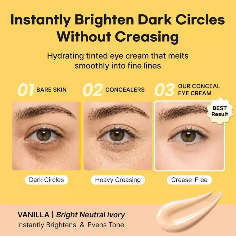 shaishaishai Banana PDRN Conceal Eye Cream #Cream (15gm)