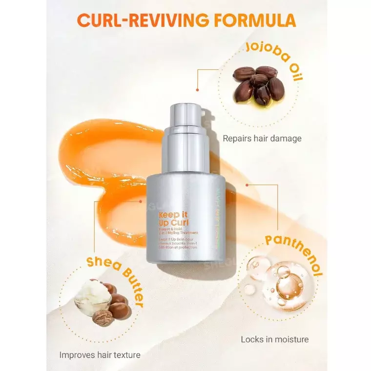 Sheglam Hair Keep It Up Curl Protect & Hold 2-In-1 Styling Treatment (50ml)