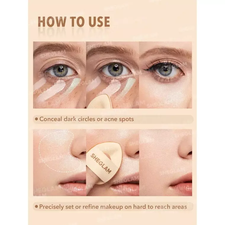 Sheglam Magic Finger Mini Sponge Set (3pcs)
