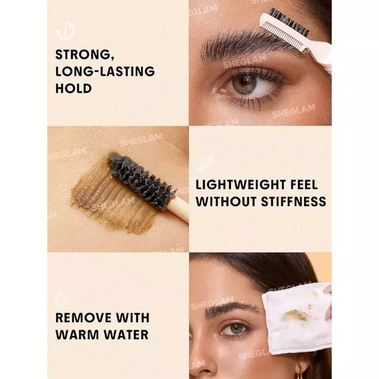 SHEGLAM Save It Laminating Brow Gel Multicolor #Clear (8gm)