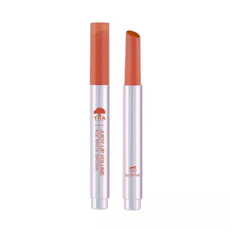 Tha By Nongchat Juicy Lip Volume #06 Brick Brown (2gm)