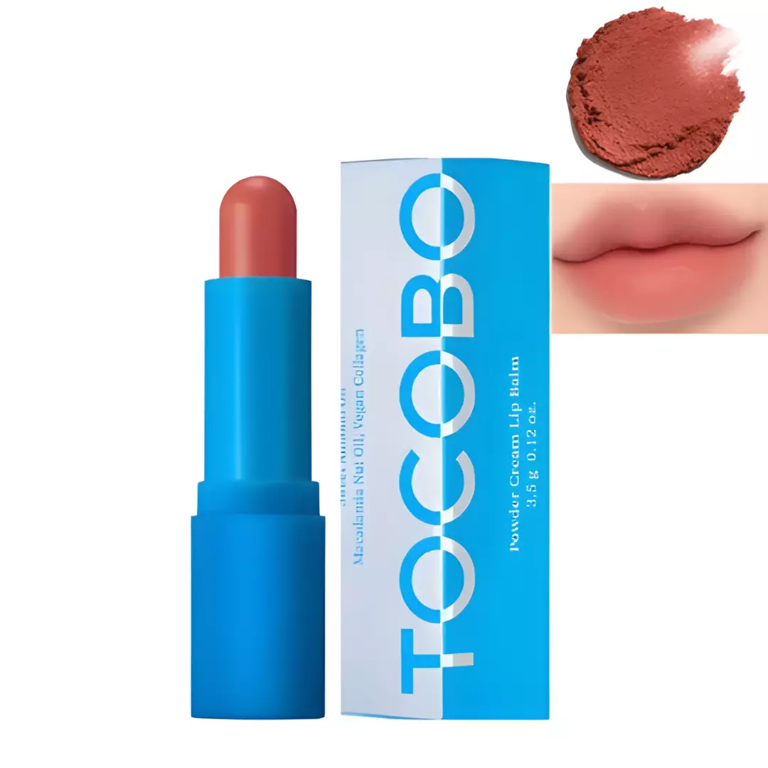 TOCOBO Powder Cream Lip Balm #034 Peach Tart(3.5g)