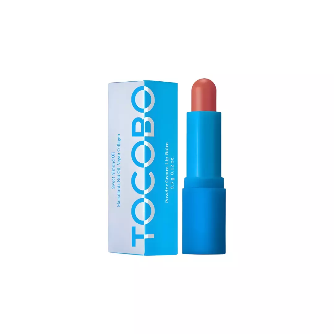 TOCOBO Powder Cream Lip Balm #034 Peach Tart(3.5g)