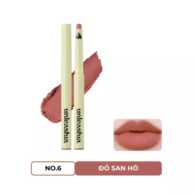 Unleashia Oh! Happy Day Lip Pencil #06 After Party  (0.8gm)