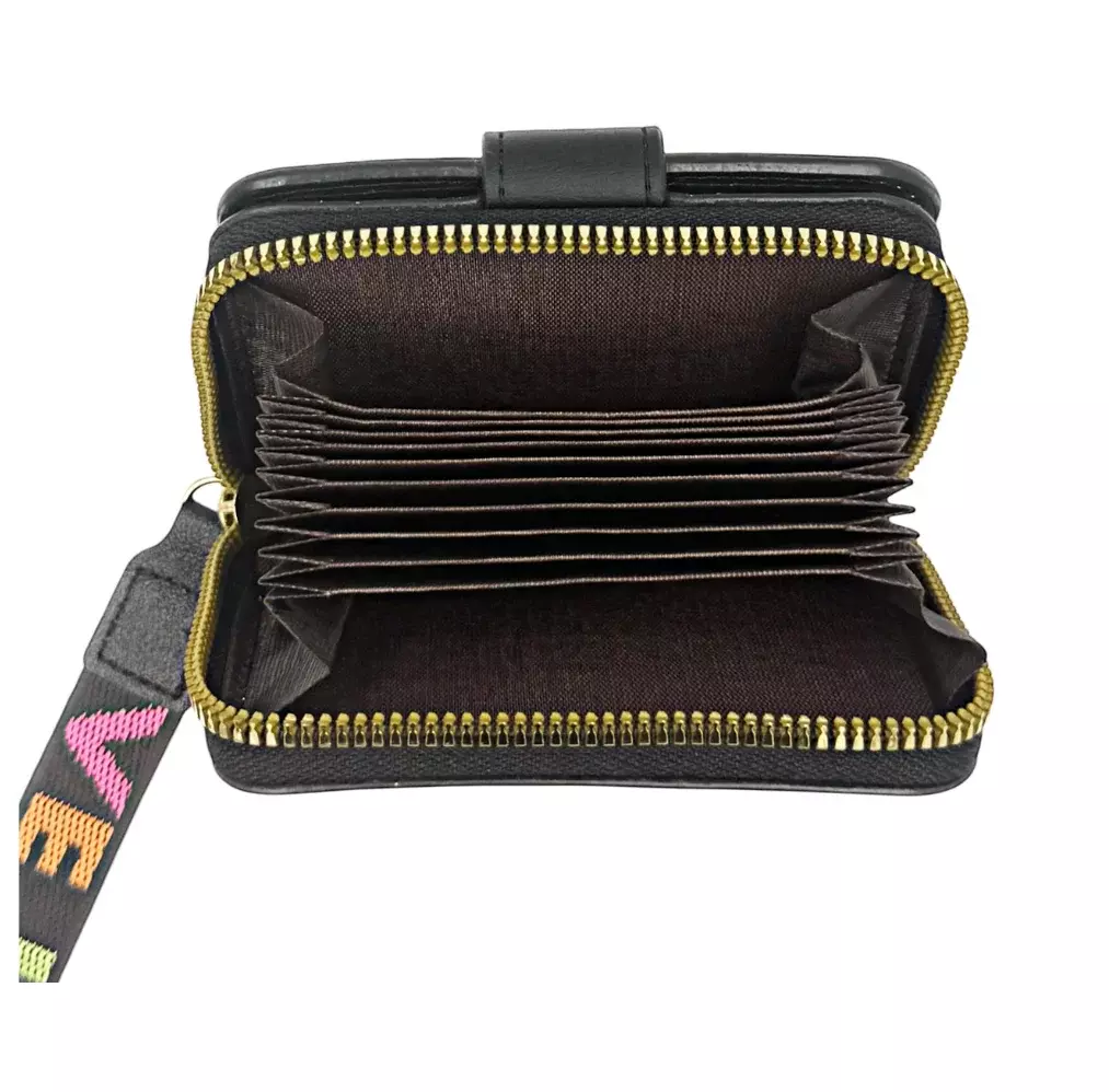 Wink womens cartoon wallet coin purse# 8A Black