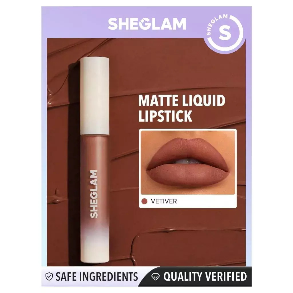 Sheglam Matte Allure Liquid Lipstick – Vetiver (3.1g)