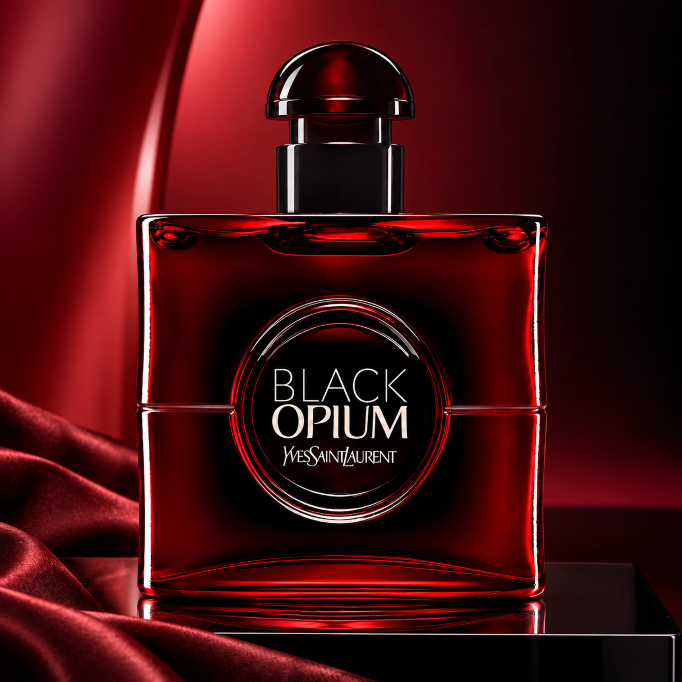 Yves Saint Laurent Black Opium Eau de Parfum Over Red for Women (90ml)